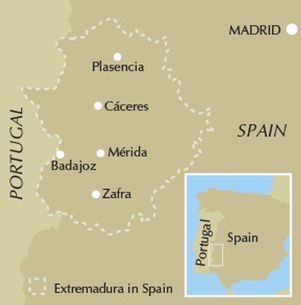 The Sierras of Extremadura - west Spain (9781852848484) Cicerone