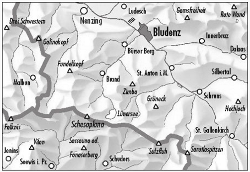 TOPO Wandelkaart 238t - Montafon Vorarlberg - Swisstopo