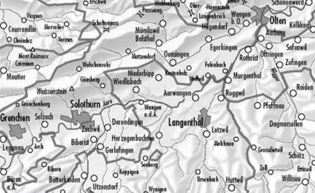 TOPO Wandelkaart 5019 - Weissenstein & Oberaargau - Swisstopo
