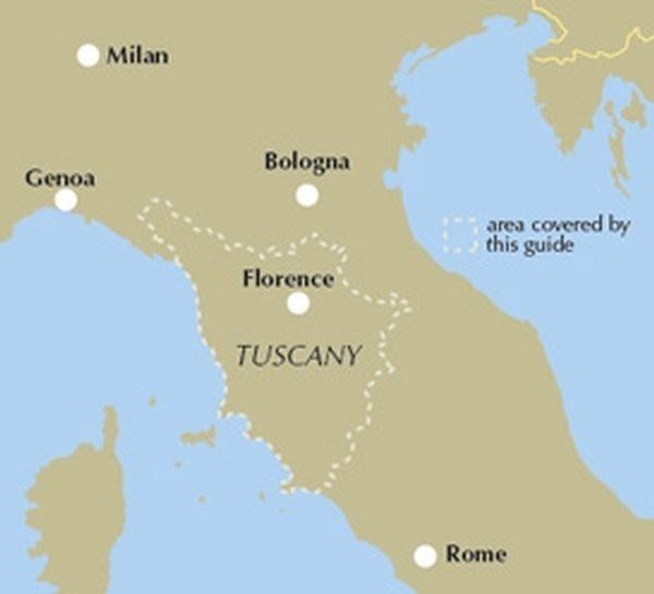 Tuscany walking guide (9781852847128) Ciceone