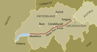 Alpine Pass Route across Switzerland - East to West - Cicerone