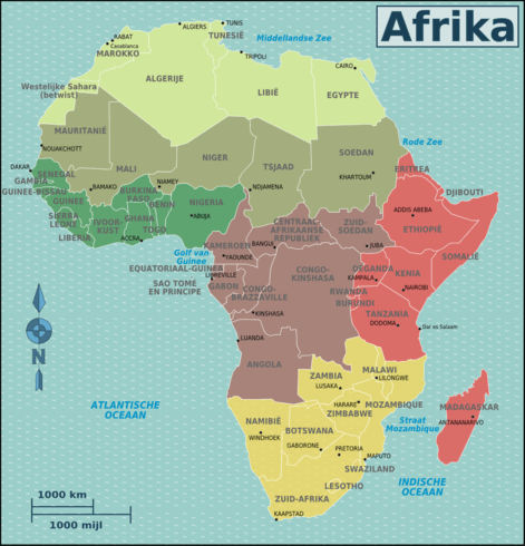 Reisgidsen: Afrika