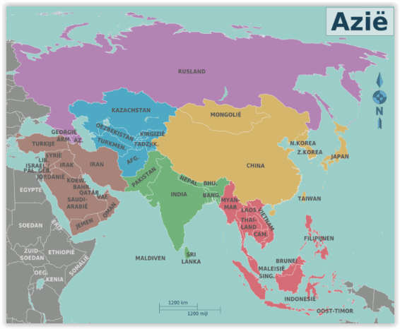 Reisgidsen: Azië