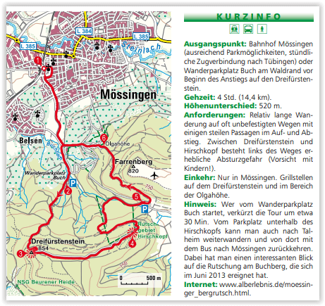 Geotrekkinggids - Rund um Stuttgart - Rother