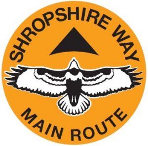 Wandelkaart Shropshire Way National Trail (9781851375073) Harvey maps