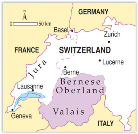 Wandelgids - Bernese Oberland & Valais - Sunflower books