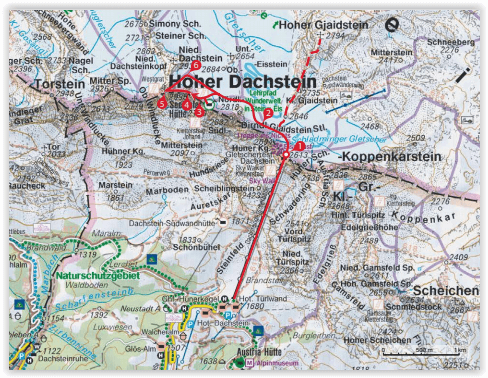 Wandelgids - Dachstein-Tauern met Tennengebergte - Rother 