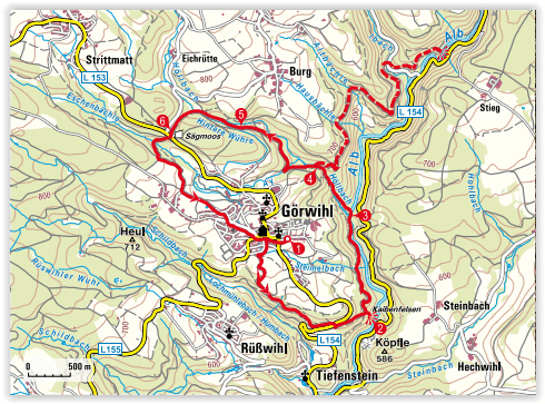 Wandelgids - Schwarzwald geowandern - Rother