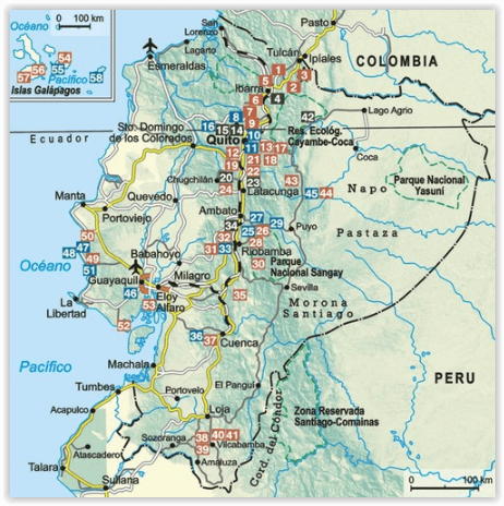 Wandelgids Ecuador- Galapagos eilanden - Rother 