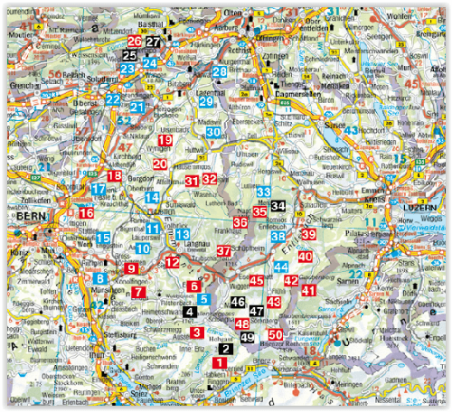 Wandelgids Emmental - Oberaargau & Entlebuch - Rother