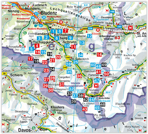Wandelgids Montafon- Schruns- Gargellen & Silvrettapass - Rother