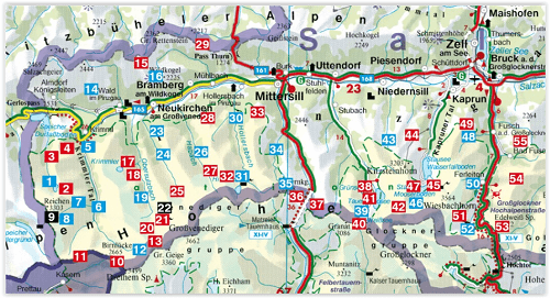 Wandlgids - Hohe Tauern NP Nord - Rother 