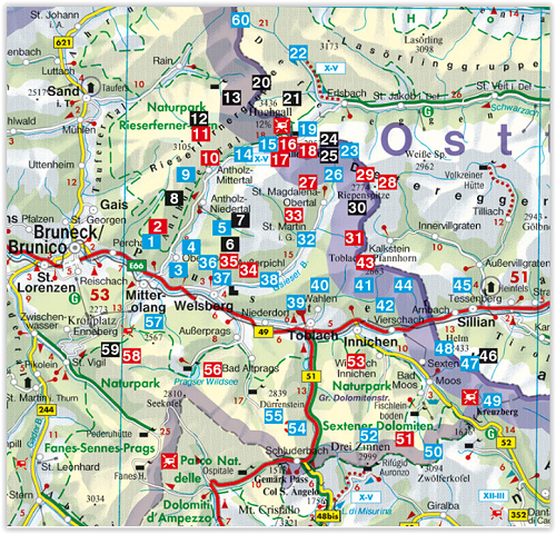 Wandelgids Antholz - Rother