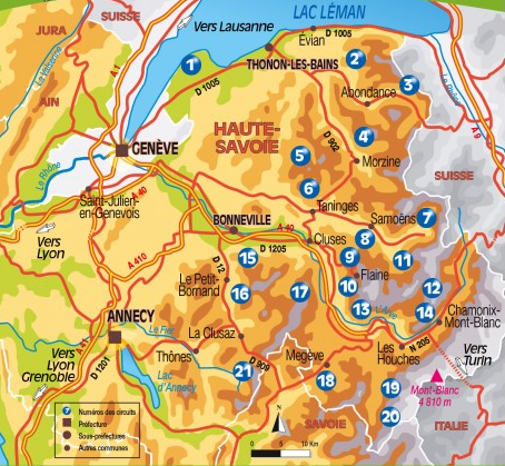 Savoie & Haute-Savoie - 20 plus beaux lacs à pied - Ed. Chamina