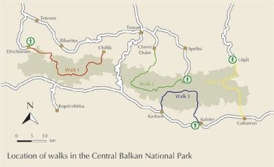 Wandelgids - Bulgaria's National Parks (9781852845742) Cicerone