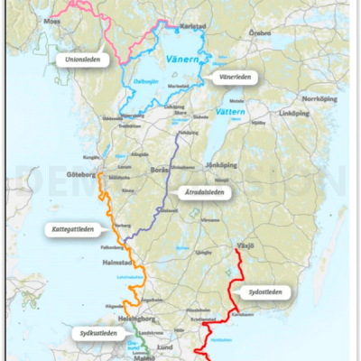 Calazo Cykelatlas Fietsatlassen Zweden