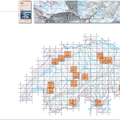 Swisstopo - 1:25.000 Summitkaarten 25101 > 25115