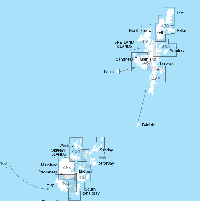 OSI Explorer & Explorer Active - Orkey & Shetland Islands
