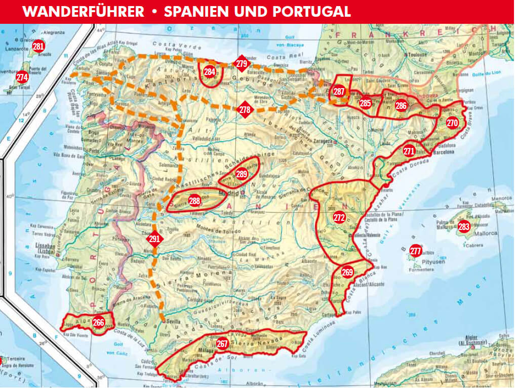 Rother Wandelgidsen Spanje & Portugal