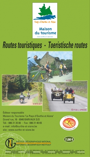 Wandelkaart - Pays d'Ourthe & Aisne - NGI