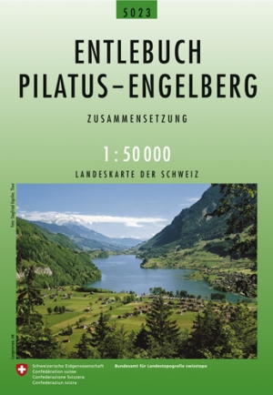 Wandelkaart 5023 Entlebuch Pilatus & Engelberg - Swisstopo