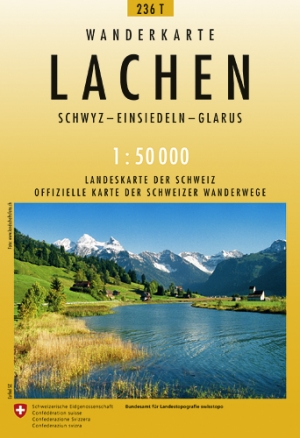 Wandelkaart 236t Lachen Schwyz Zwitserland - Swisstopo