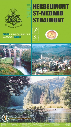 Wandelkaart - Herbeumont & Saint-Medard - NGI