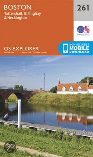 Wandelkaart 261 Boston & Lincolnshire- England - OSI
