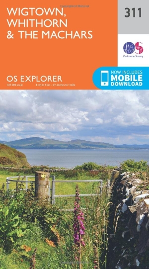 Wandelkaart 311 Wigtown- Whithorn & The Machars - OSI