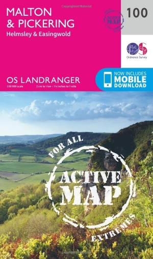Wandelkaart 100 Malton & Pickering- Yorkshire - OSI