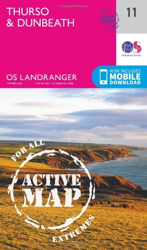 Wandelkaart 11 Thurso & Dunbeath N. Highland's - OSI