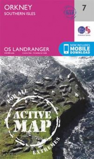 Wandelkaart 7 Orkney Southern Isles - Schotland - OSI