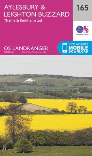 Wandelkaart 165 Aylesbury & Leighton Buzzard - OSI