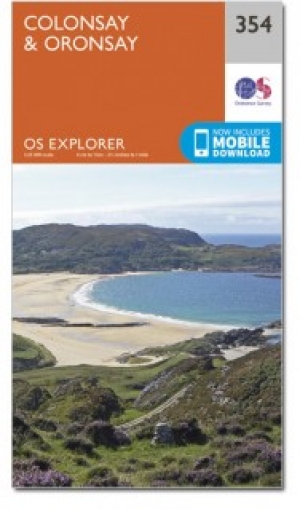 Wandelkaart 354 Colonsay & Oronsay Inner-Hybrids - OSI