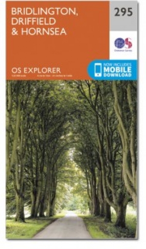 Wandelkaart 295 Bridlington- Driffield & Hornsea - OSI