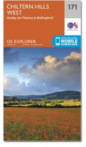 Wandelkaart 171 - Chiltern Hills West & Henley-on-Thames OSI