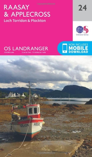 Wandelkaart 24 Raasay & Applecross- Inner Hybrids - OSI
