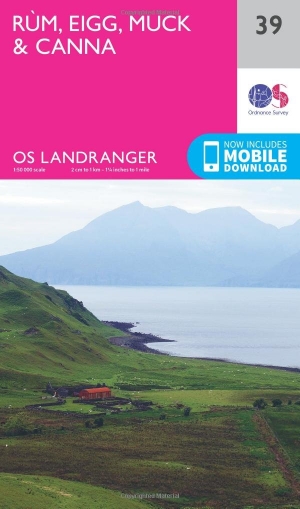 Wandelkaart 39 Rum- Eigg & Muck - Inner Hybrids - OSI