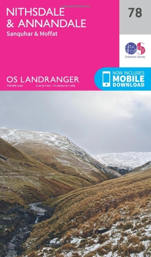 Wandelkaart 78 Nithsdale & Annandale- Schotland - OSI