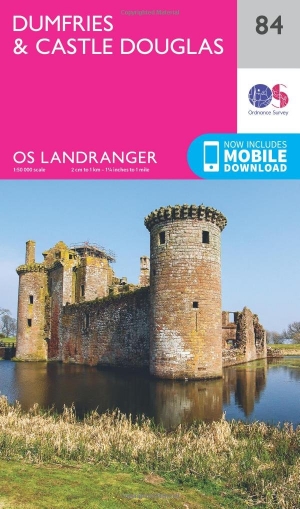 Wandelkaart 84 Dumfries & Castle Douglas- Schotland - OSI