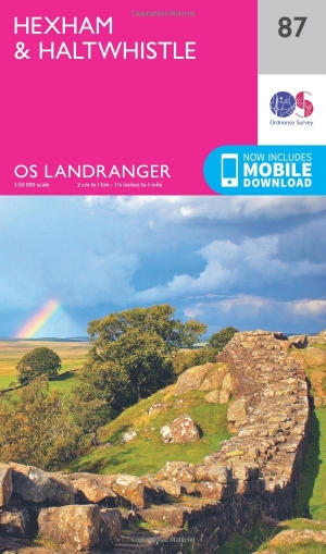 Wandelkaart 87 Hexham & Haltwhistle- England - OSI