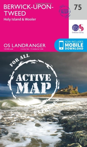 Wandelkaart 75 Berwick-upon-Tweed - OSI