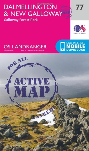Wandelkaart 77 Dalmellington & New Galloway- Schotland - OSI
