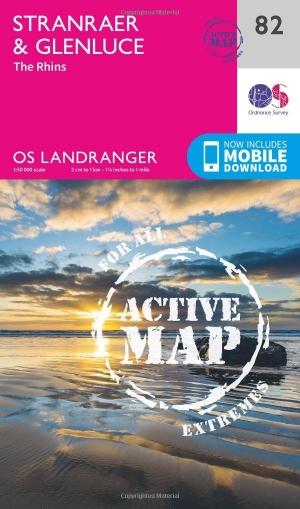 Wandelkaart 82 Stranraer & Glenluce - Schotland - OSI