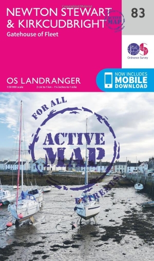 Wandelkaart 83 Newton Stewart & Kirkcudbright- Schotland - OSI