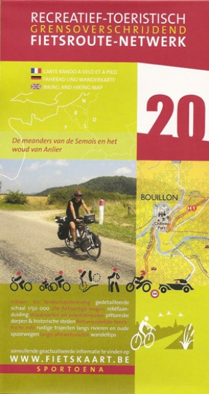 Fietskaart 20 Meanders van de Semois & Anlier - Sportoena