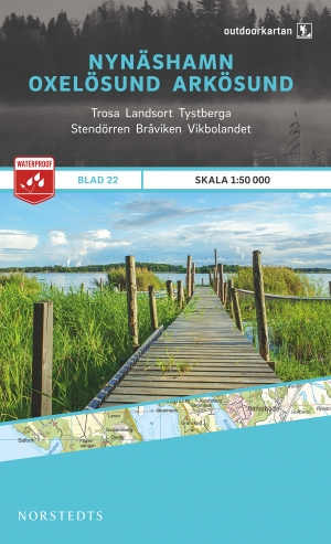 Wandelkaart 22 Nynäshamn & Oxelösund- Zweden - Norstedts