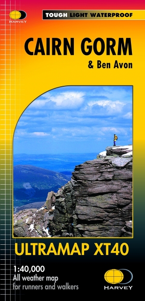 Wandelkaart XT40 Cairn Gorms NP - Harvey ultramaps