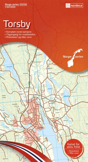 Wandelkaart 10036 Torsby Uppland - Nordeca AS