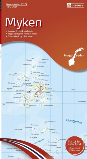 Wandelkaart 10122 Myken Nordland - Nordeca AS